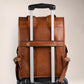 Vintage Leather Backpack Rucksack