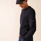 Saint James USA navy CASQUETTE MARIN Sailor Cap viewed from the side