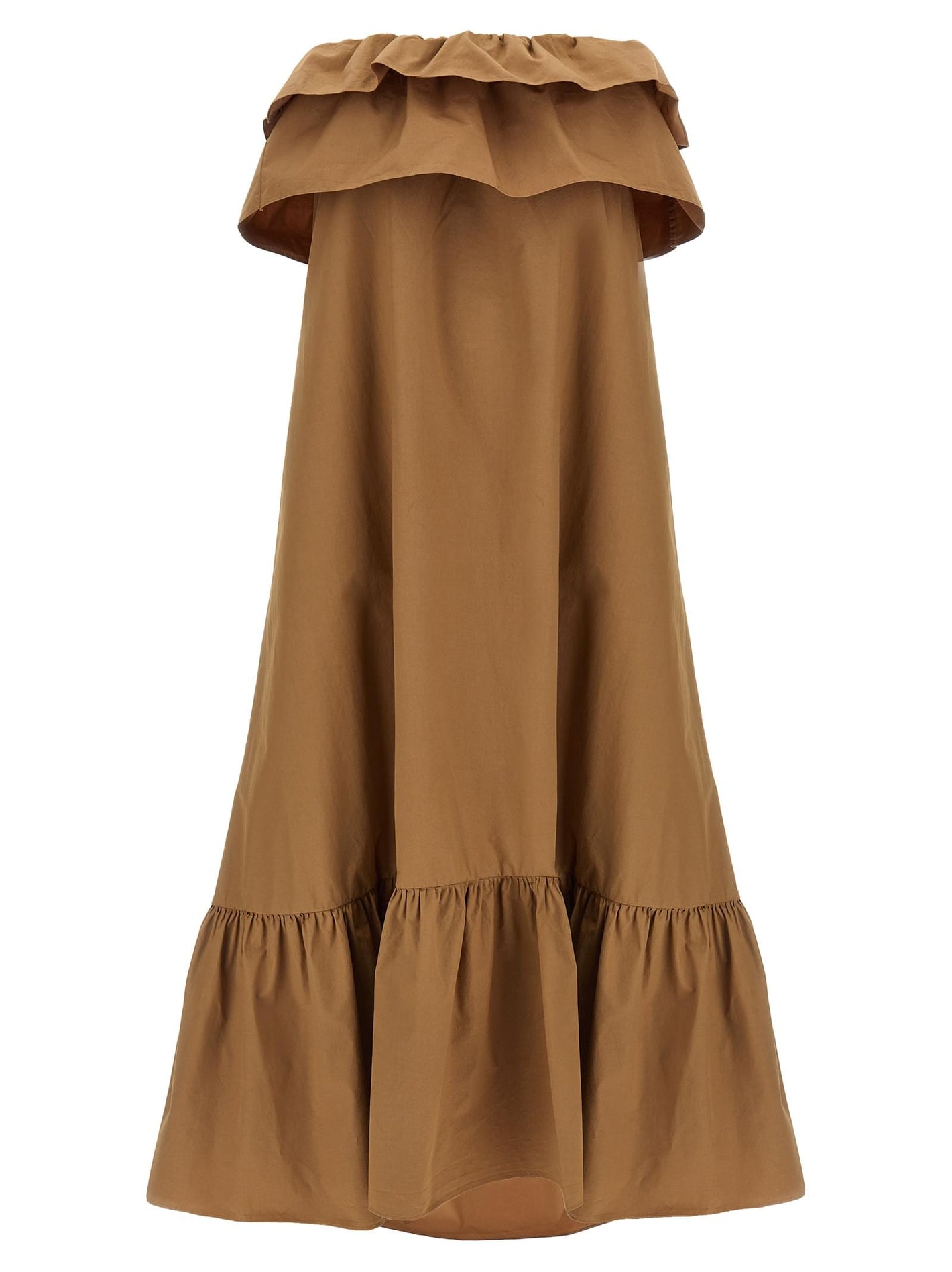 Saint Laurent Women Flounce Dress
