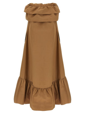 Saint Laurent Women Flounce Dress