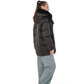 Genuine Silver Fox Fur Down Fill Parka