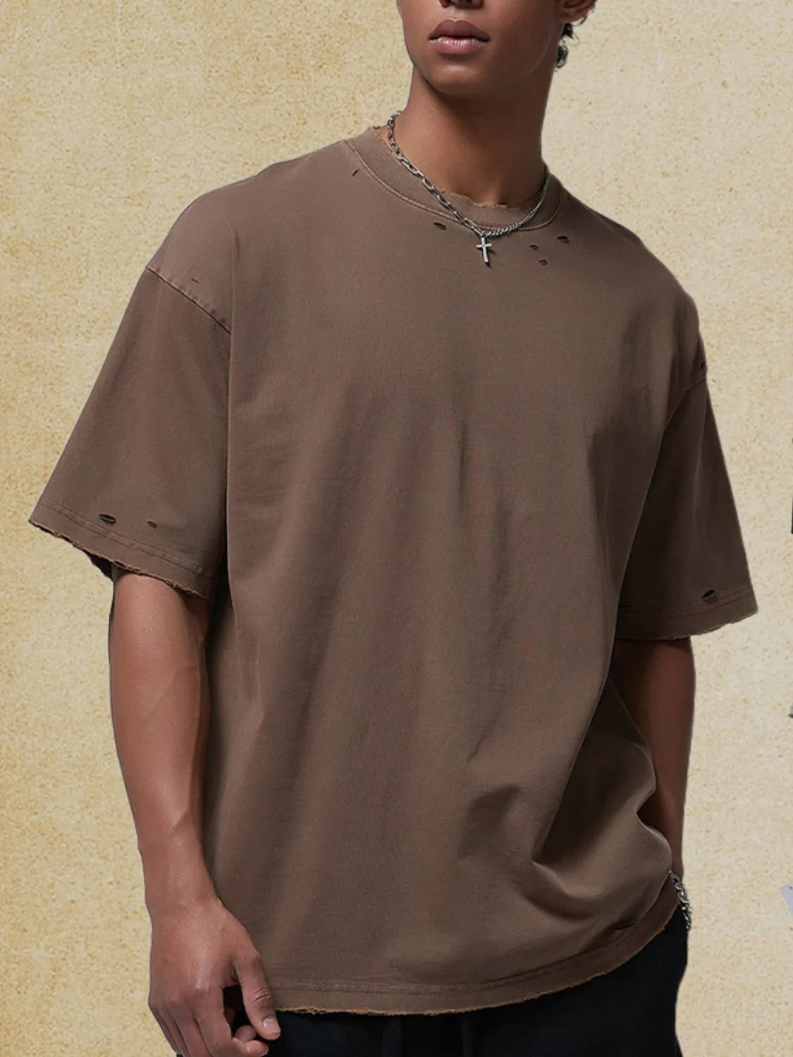 Men's Round Neck Half Sleeve T-Shirt - Farnelli
