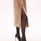 Camille Cashmere Blend Coat in Camel