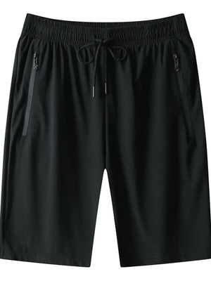 Men's Plus Size Drawstring Active Shorts - Farnelli