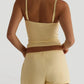 V-Neck Cami and Shorts Set - Farnelli