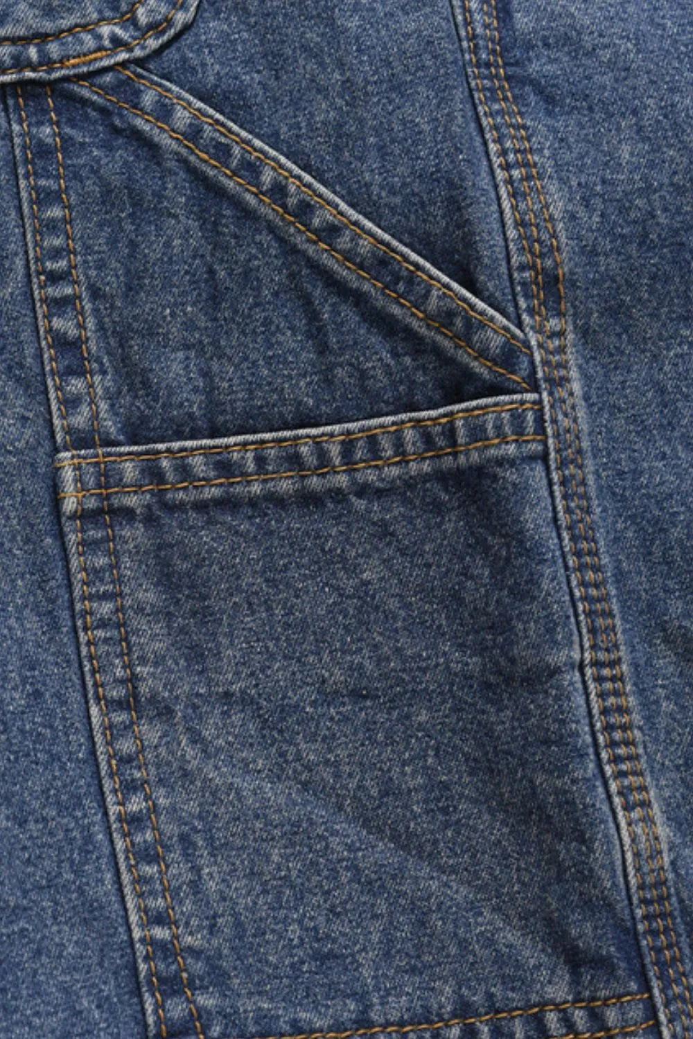 Men's Washed Denim Bermuda Shorts - Farnelli