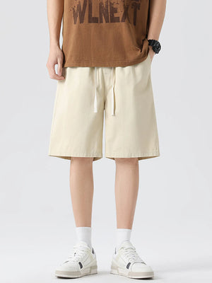 Men's Full Size Wide-Leg Shorts Plus Size - Farnelli