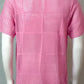 Men's Button Down Checkered Eyelet Shirt - Farnelli