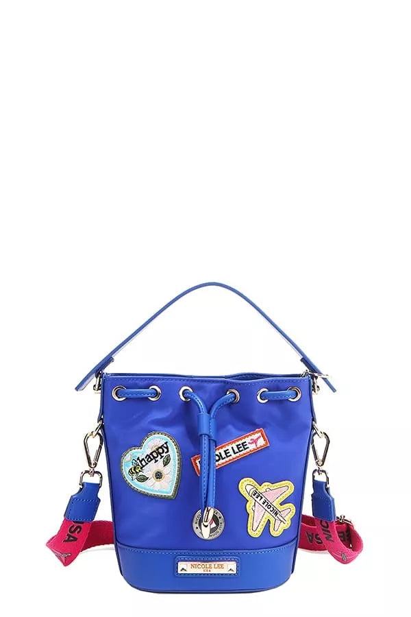 Nicole Lee USA Color Patch Bucket Bag - Farnelli
