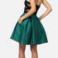 Juliet 829 Two-Tone Sweetheart Short A-Line Dress