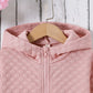 Children's Quilted Zip-Up Hooded Jacket - Farnelli