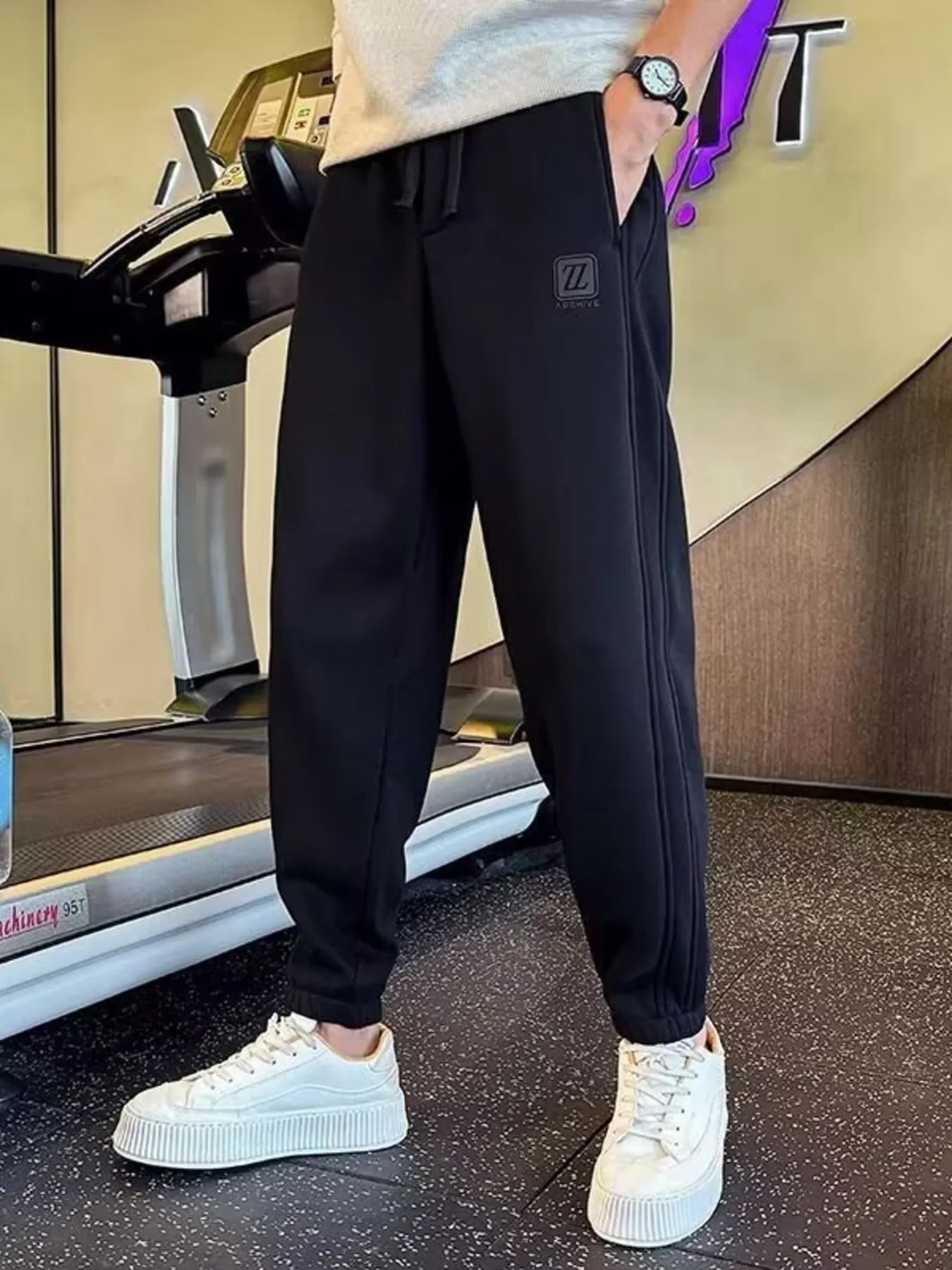 Men's Drawstring Loose Fit Joggers - Farnelli