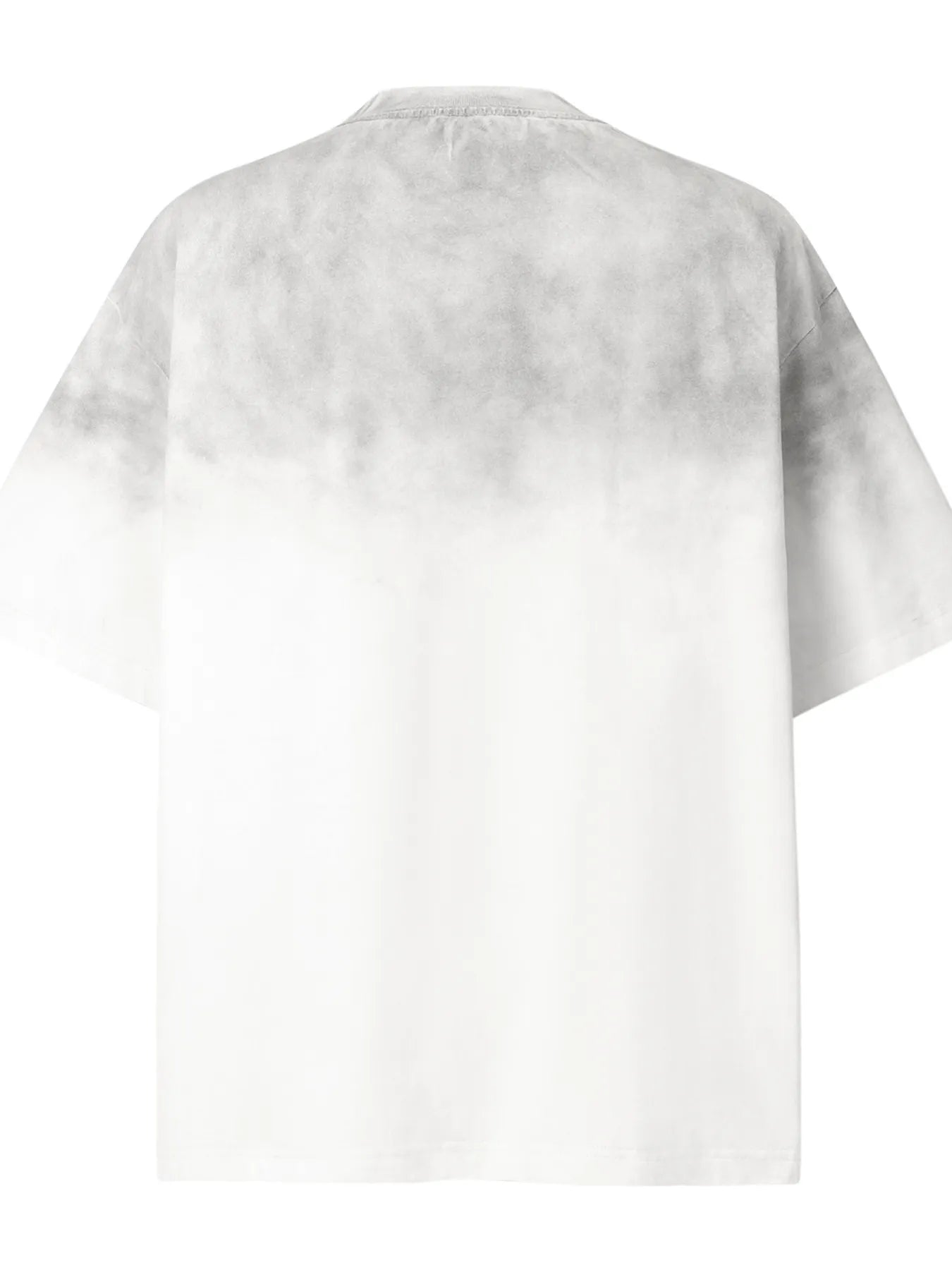 Men's Gradient Letter Round Neck T-Shirt - Farnelli