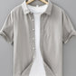 Men's Plus Size Button Up Short Sleeve Shirt - Farnelli
