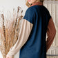 Heimish Full Size Color Block Button Down Shirt - Farnelli