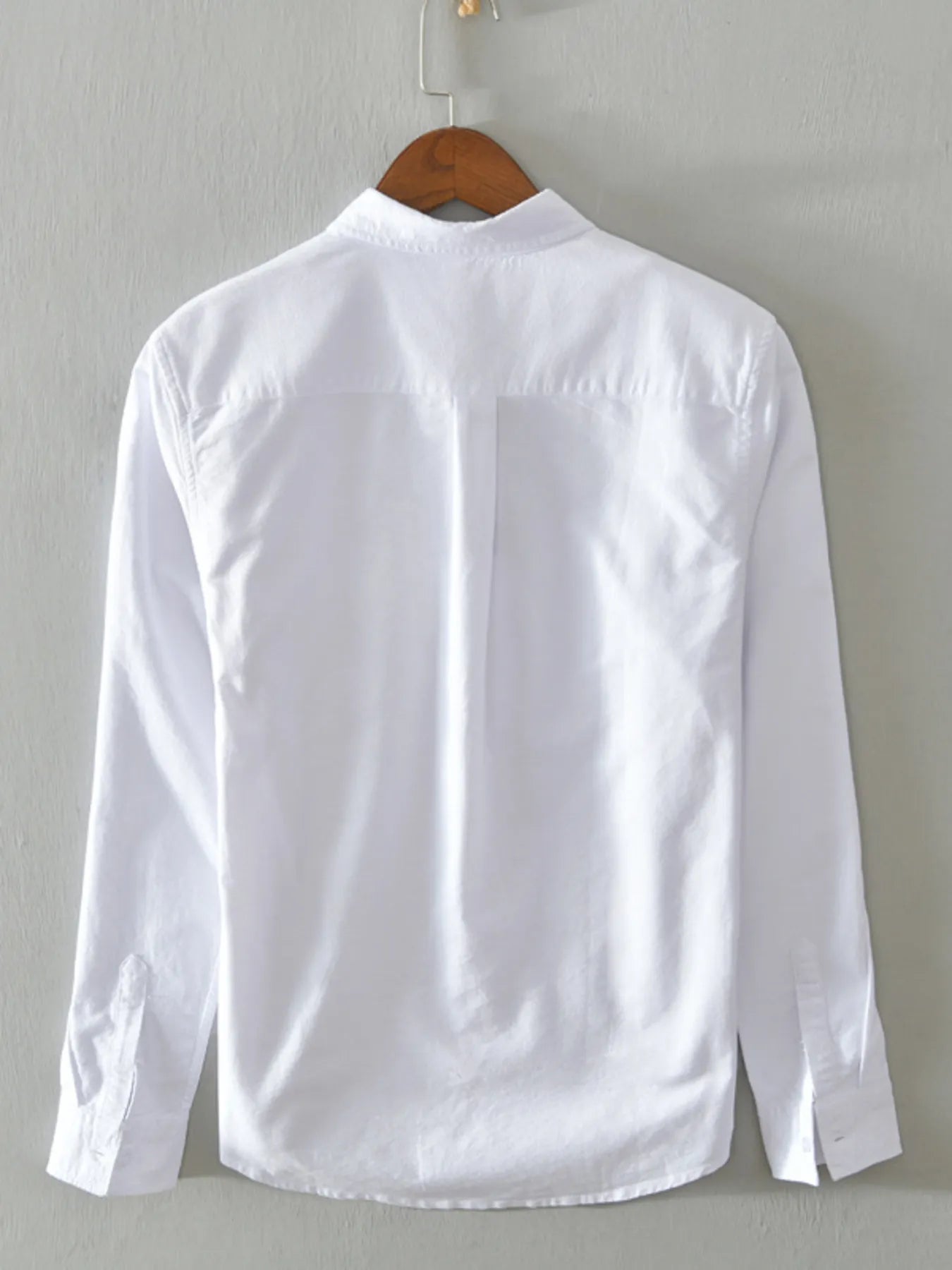 Men's Plus Size Button Up Long Sleeve Shirt - Farnelli