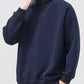 Men's Plus Size Turtleneck Long Sleeve Sweatshirt - Farnelli