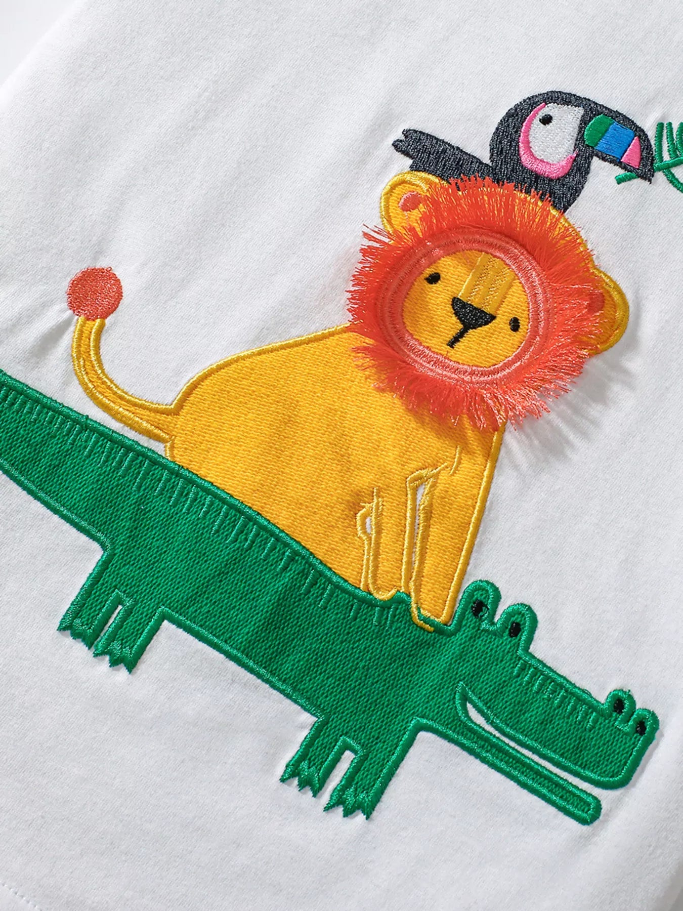 Children's Animal Round Neck T-Shirt - Farnelli