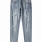 Men's Distressed Slim Fit Jeans - Farnelli