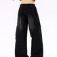Men's Plus Size Wide-Leg Cargo Jeans - Farnelli