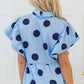 Journey Polka Dot Buttoned Blouse - Farnelli