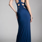Cinderella Divine 84222 Floor Length Prom Dress with Cut Outs