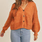 MABLE Long Sleeve Button Down Sweater Cardigan - Farnelli