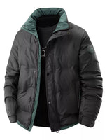Men's Plus Size Warm Padded Lightweight Coat - Farnelli