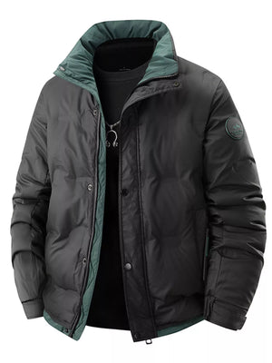 Men's Plus Size Warm Padded Lightweight Coat - Farnelli