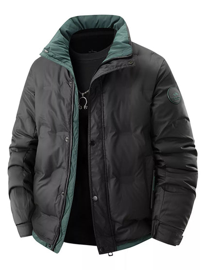 Men's Plus Size Warm Padded Lightweight Coat - Farnelli