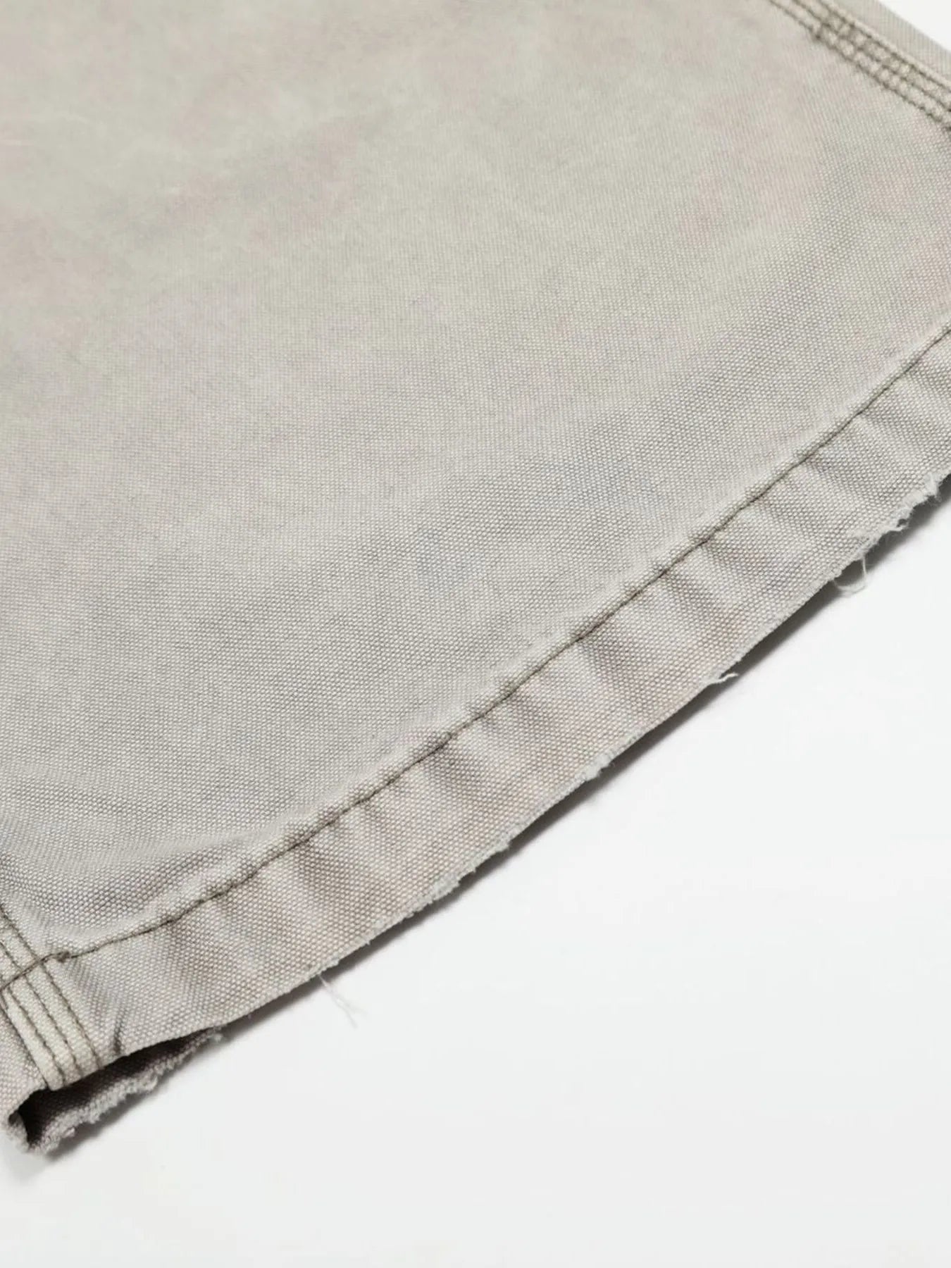 Men's Washed Wide Leg Cargo Jeans with Multiple Pockets - Farnelli