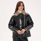 Genuine Mink Fur Down Fill Jacket