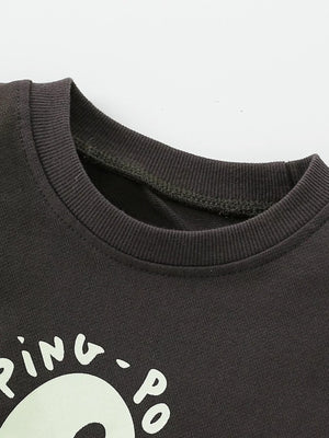 Children's Ping-Pong Graphic Casual Sweatshirt - Farnelli