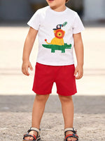 Children's Animal Round Neck T-Shirt - Farnelli