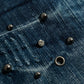 Men's Washed Wide Leg Jeans - Farnelli