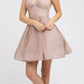 CLEARANCE - Juliet 850 Short V-Neck A-Line Dress with Pockets (Size XS)