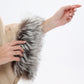 Saga®Furs Silver Fox Wool Cashmere Coat