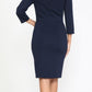 CLEARANCE - Poly USA | Ed Young 8526 Midi Knee Length Dress with 3/4 Length Sleeves (Size XL)