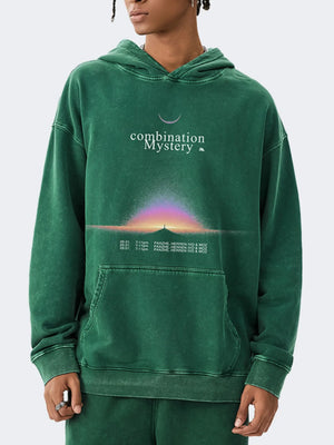 Men's Graphic Dropped Shoulder Hoodie - Farnelli