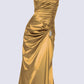CLEARANCE - Cinderella Divine 8530 Satin Dress Ruched Bodice Sweetheart