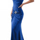 CLEARANCE - Cinderella Divine 8530 Satin Dress Ruched Bodice Sweetheart