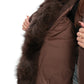 Michelle Genuine Fur Trim Down Parka