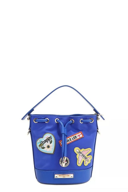 Nicole Lee USA Color Patch Bucket Bag - Farnelli
