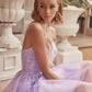 Juliet 860 Short Floral Applique BaDoll Dress