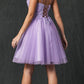 Juliet 860 Short Floral Applique BaDoll Dress