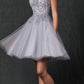 Juliet 860 Short Floral Applique BaDoll Dress