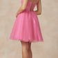Juliet 860 Short Floral Applique BaDoll Dress