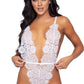Lace Teddy and Robe Set