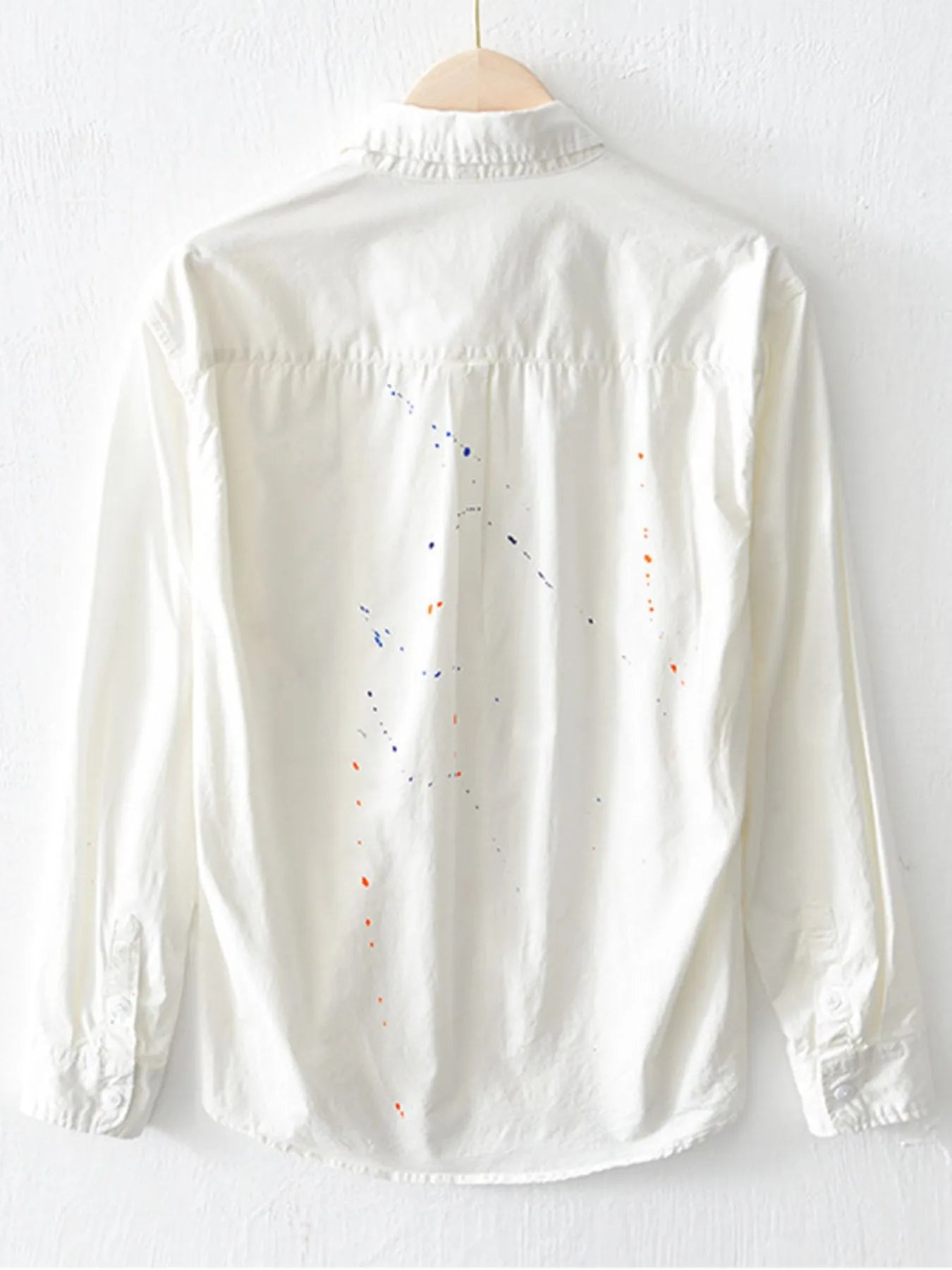 Men's Plus Size Button Up Long Sleeve Shirt - Farnelli