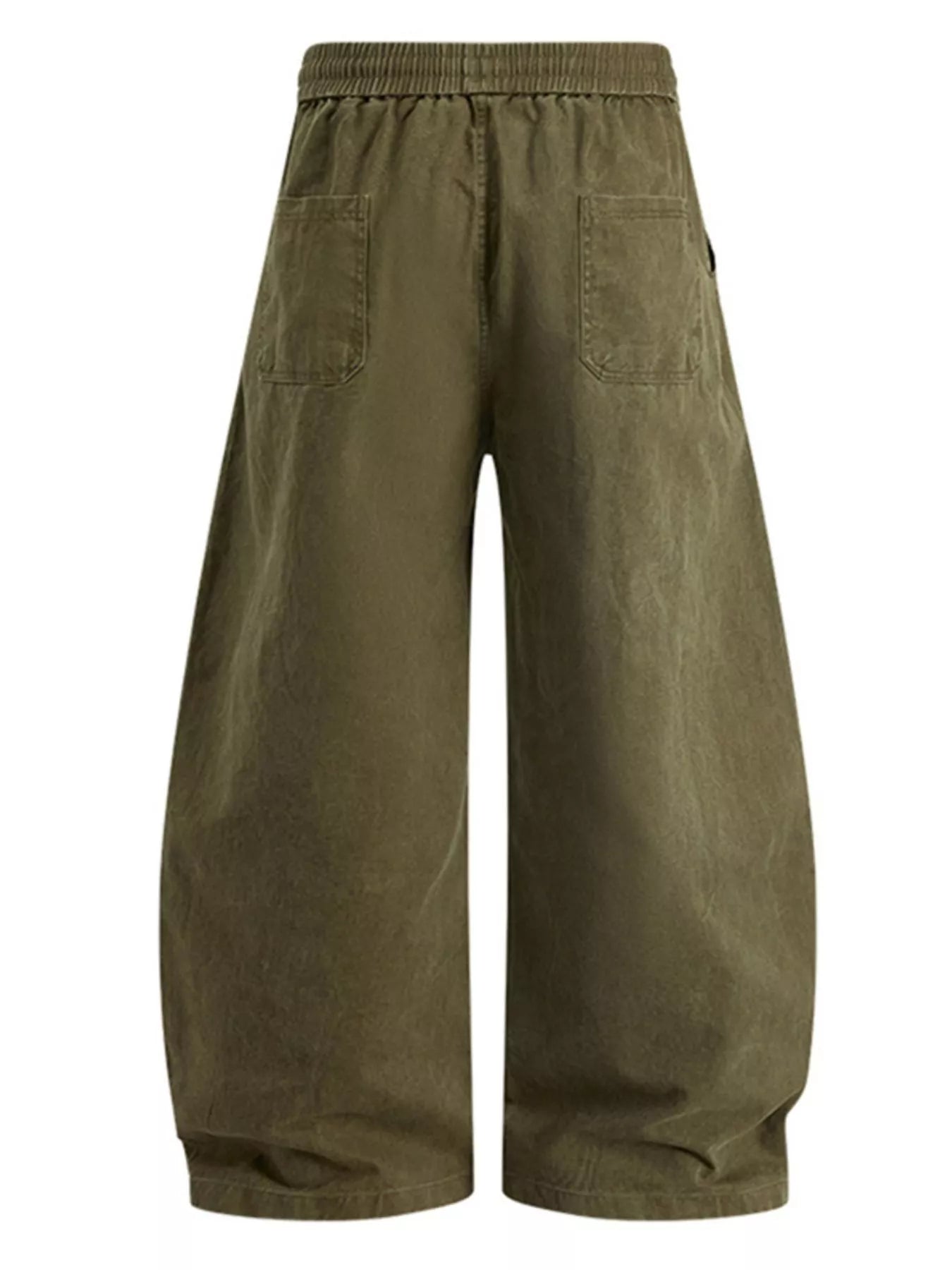Men's Plus Size Wide-Leg Cargo Pants - Farnelli